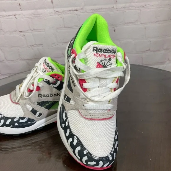 6 Reebok Hexalite Ventilator Sneakers. Mesh Suede & Rubber. Net. No box - Picture 15 of 15